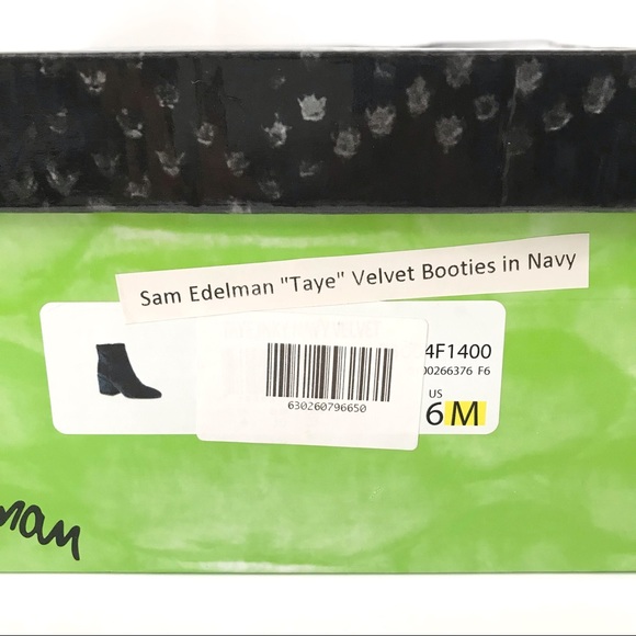 Sam Edelman Taye Velvet Ankle Boots - Picture 14 of 16